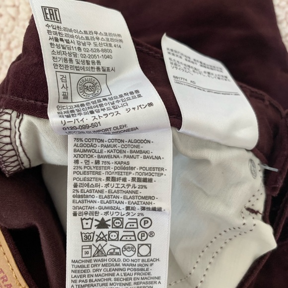 NWT Levi’s Womens Wedgie Fit Skinny Jeans - Picture 10 of 10